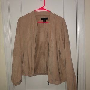 Adorable baby pink velvet jacket!